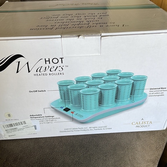 🌹SOLD🌹CALISTA HOT WAVERS HEATED ROLLERS - Picture 2 of 3